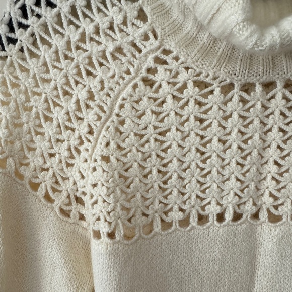 Vintage Kenneth Cole Balloon Sleeve Angora Pullover Turtleneck Sweater S - Picture 2 of 5